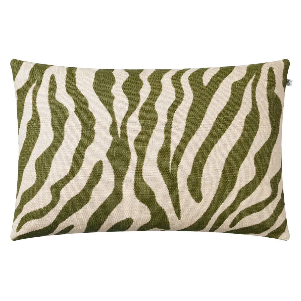 Zebra cushion cover 40x60 cm, cactus green Chhatwal & Jonsson