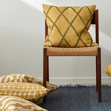 Zebra cushion cover 40x60 cm - spicy yellow - Chhatwal & Jonsson