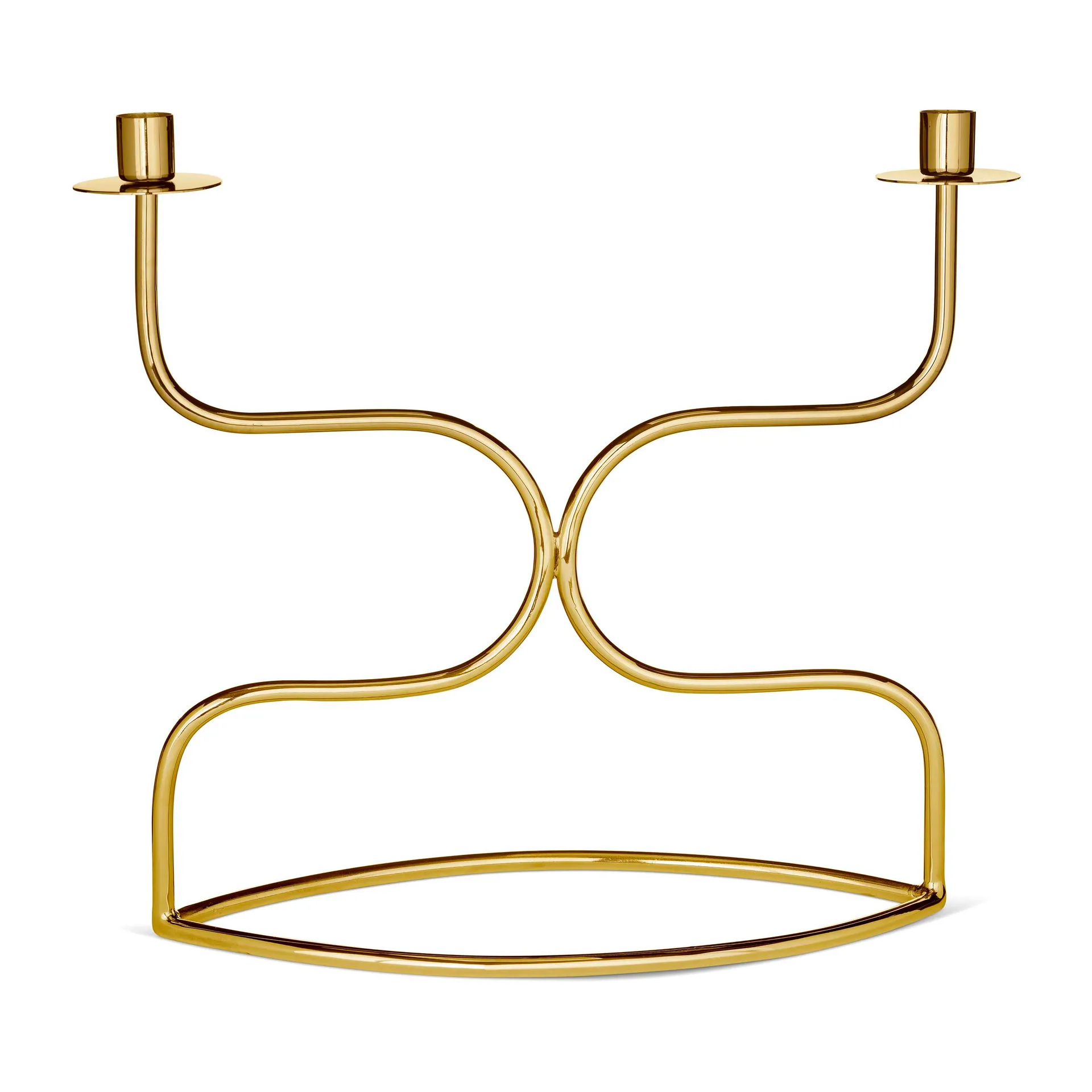 Candlesticks candelabra duet, brass Classic Collection