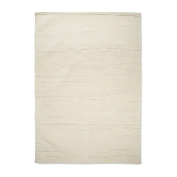 Carved wool rug 200x300 cm - Ivory - Classic Collection