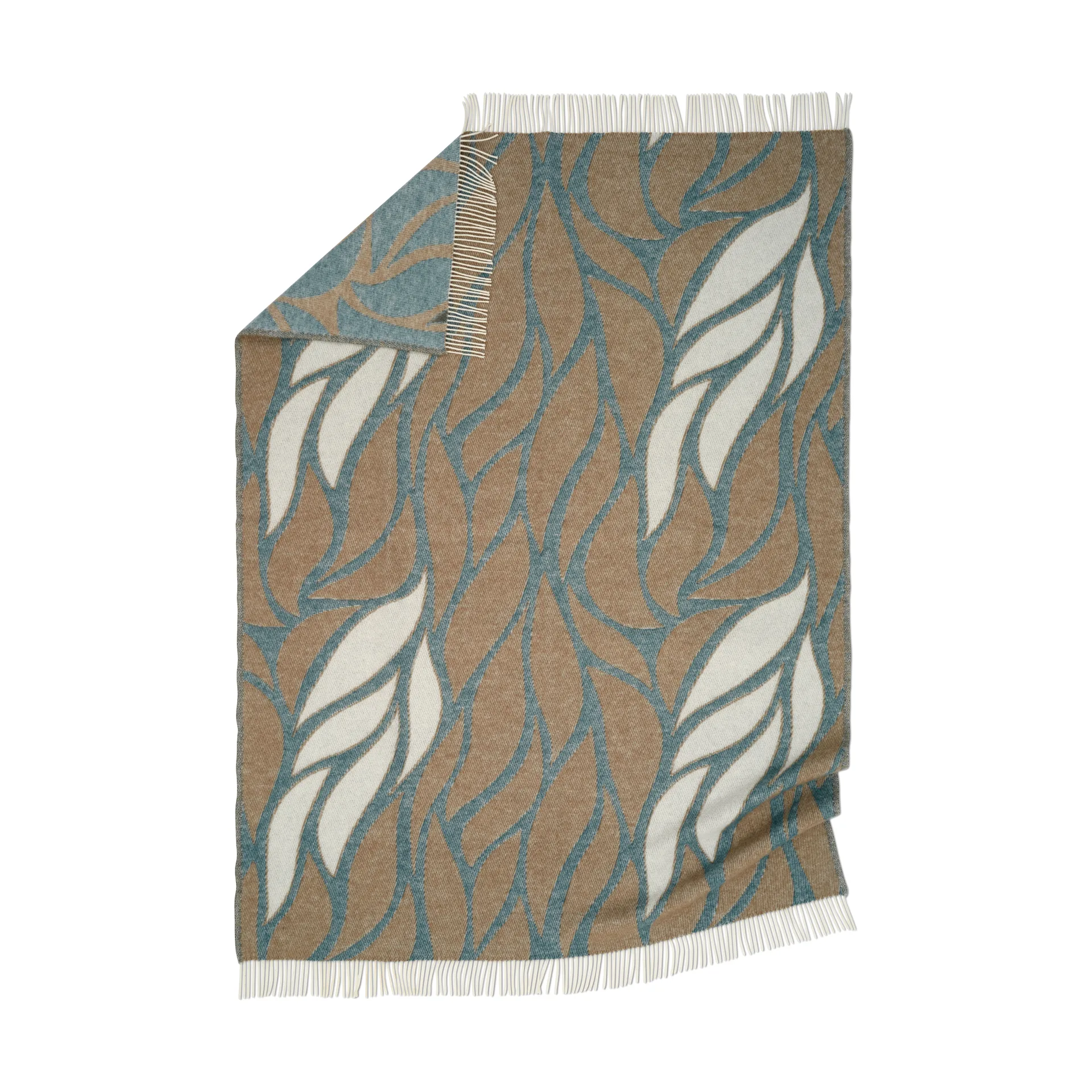 Folia throw 130x180 cm, Teal Classic Collection