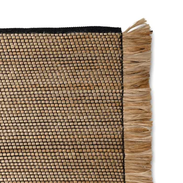 Goa rug 170x230 cm - Black-jute - Classic Collection