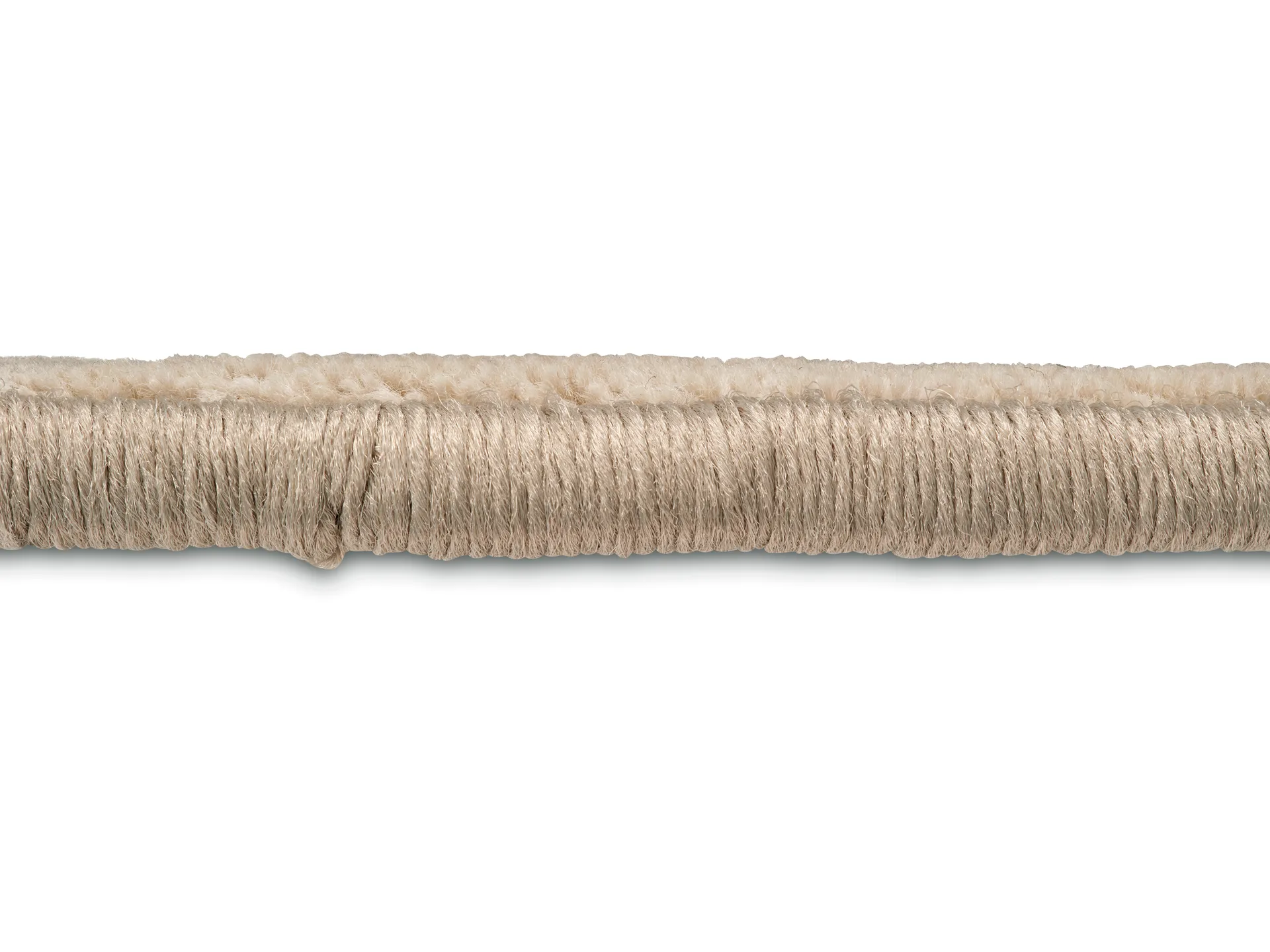 Lobby rug with overlock stitching, Beige, 200x300 cm Classic Collection