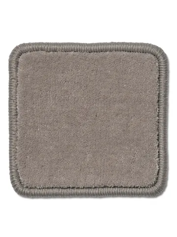 Lobby rug with overlock stitching - Grey, 300x400 cm - Classic Collection