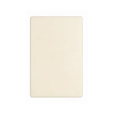 Lobby rug with overlock stitching - Off-white, 200x200 cm - Classic Collection