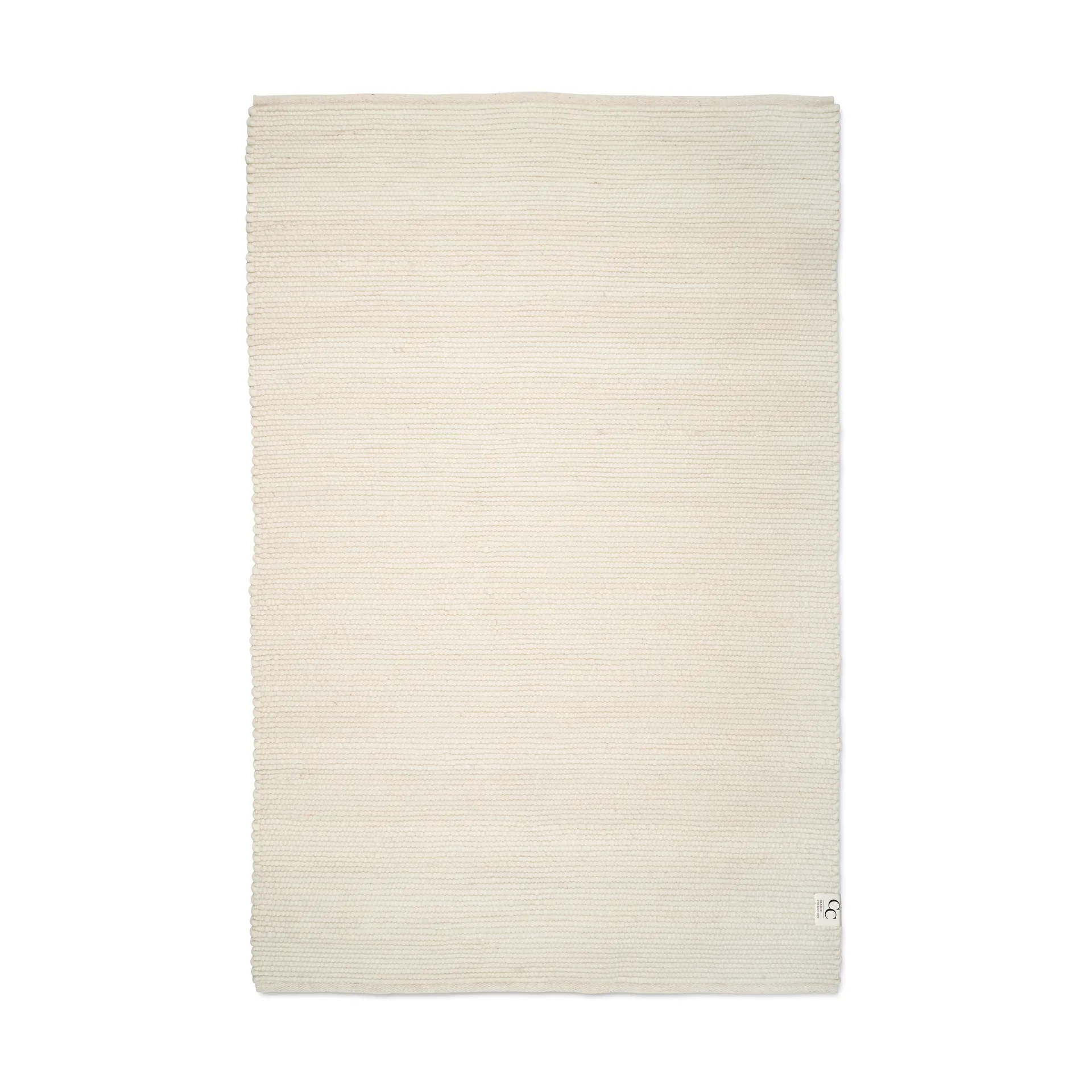 Merino wool carpet 300x400 cm, White Classic Collection