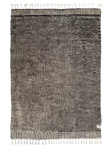 Raccoon wool carpet 250x350 cm - Natural - Classic Collection