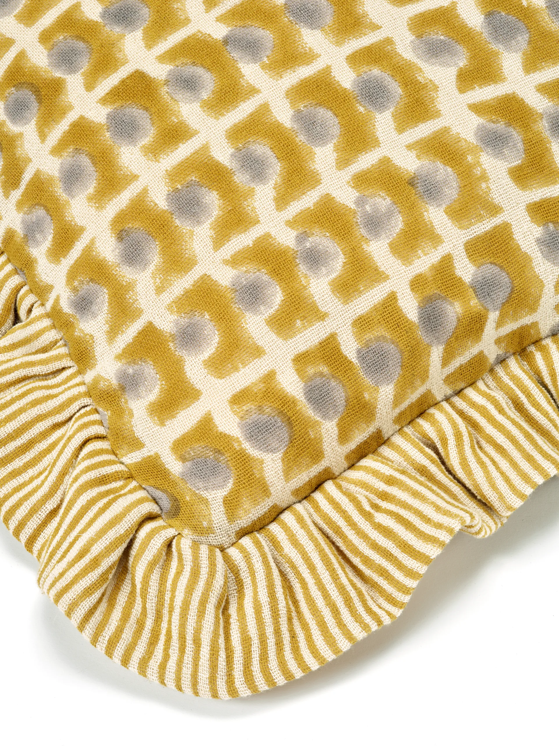 Ripple cushion cover 40x60 cm, Yellow Classic Collection