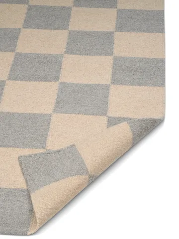 Squares rug - Grey-beige, 200x300 cm - Classic Collection