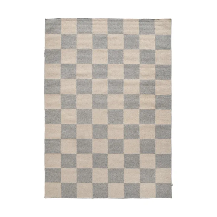 Squares rug - Grey-beige, 250x350 cm - Classic Collection
