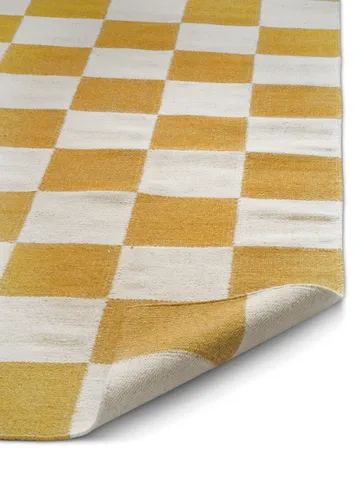 Squares rug - White-yellow, 250x350 cm - Classic Collection