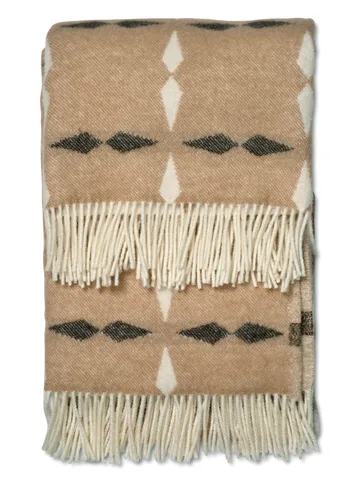 Tile throw 130x180 cm - Beige - Classic Collection