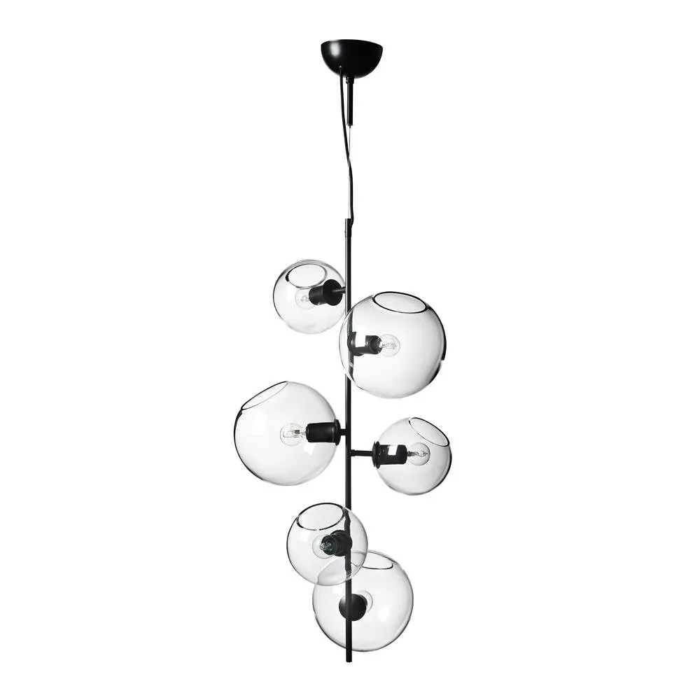 Göte ceiling lamp, black CO Bankeryd