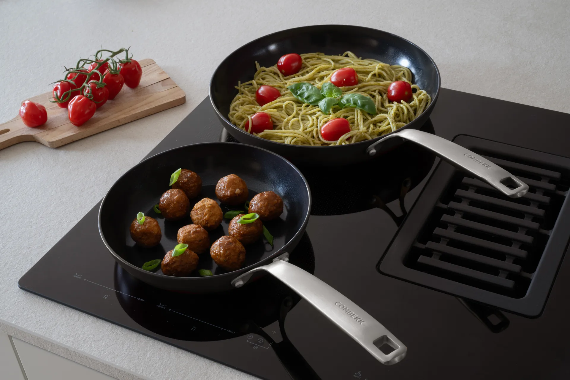 Combekk Element frying pan aluminum black, Ø28 cm Combekk