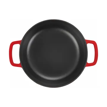 Combekk Enameled cast iron casserole Ø24 cm - Cherry - Combekk