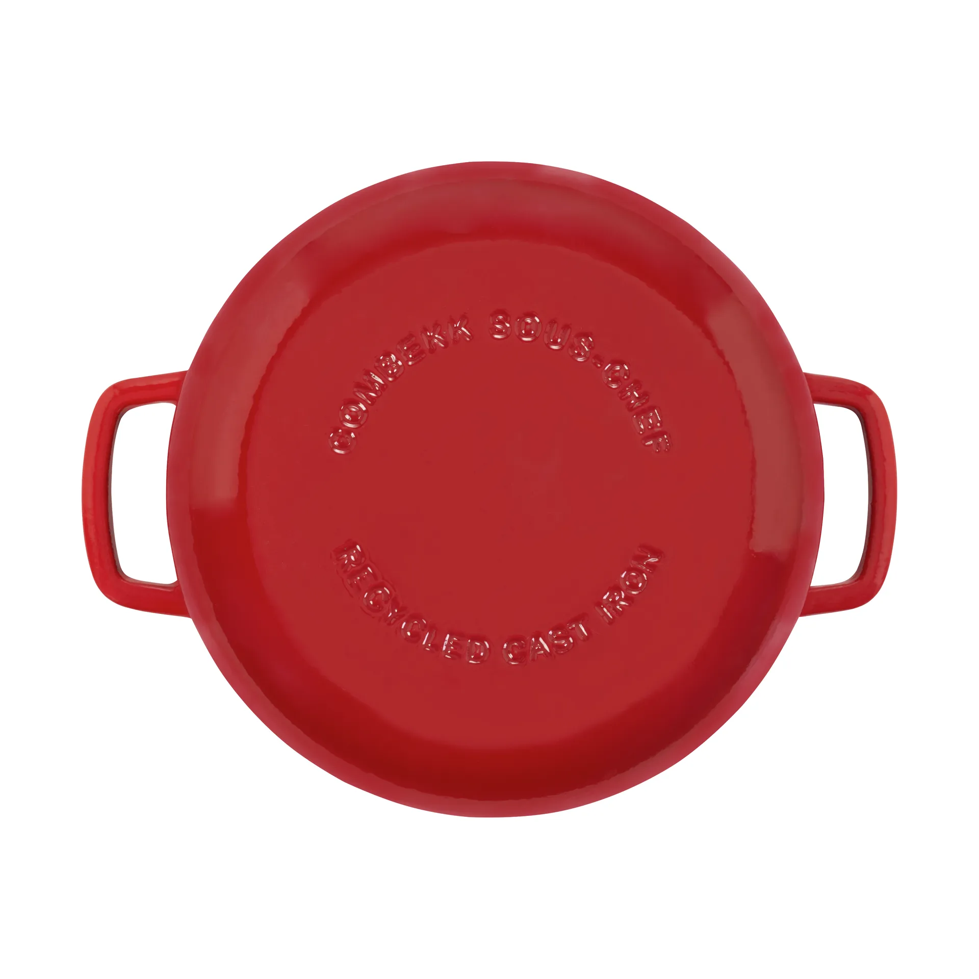 Combekk Enameled cast iron casserole Ø24 cm, Cherry Combekk