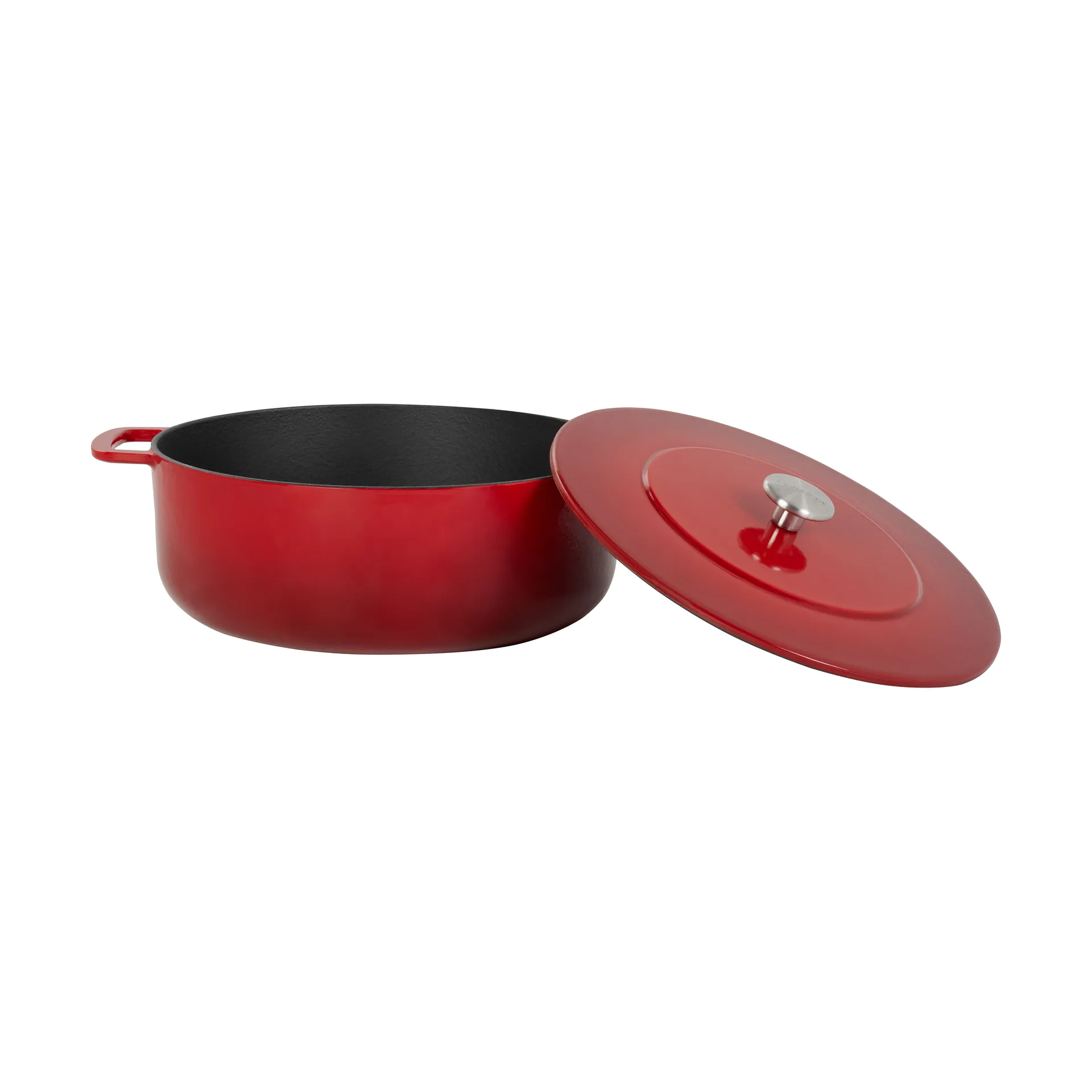 Combekk Enameled cast iron casserole Ø28 cm, Cherry Combekk