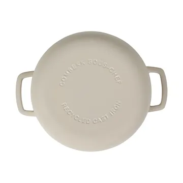 Combekk Enameled cast iron casserole Ø28 cm - Sand-gold knob - Combekk