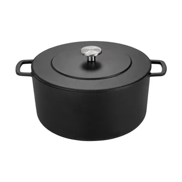 Combekk Enameled cast iron pot Ø32 cm - Black - Combekk