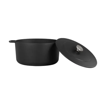 Combekk Enameled cast iron pot Ø32 cm - Black - Combekk