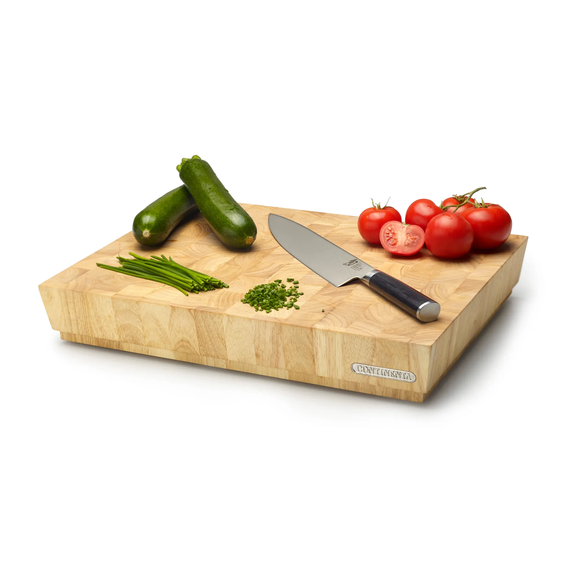 Cutting board rubber tree, 36x48 cm Continenta