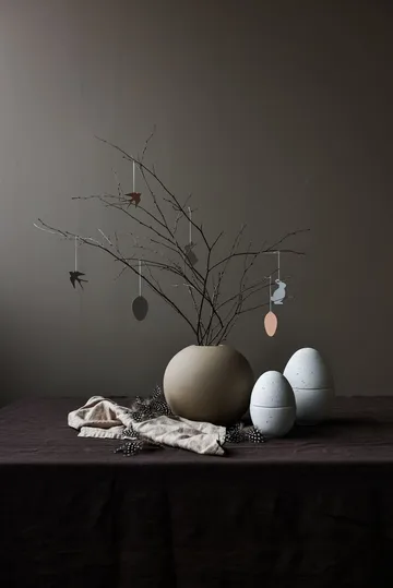 Bonbonniere bowl 18 cm - White-mud - Cooee Design