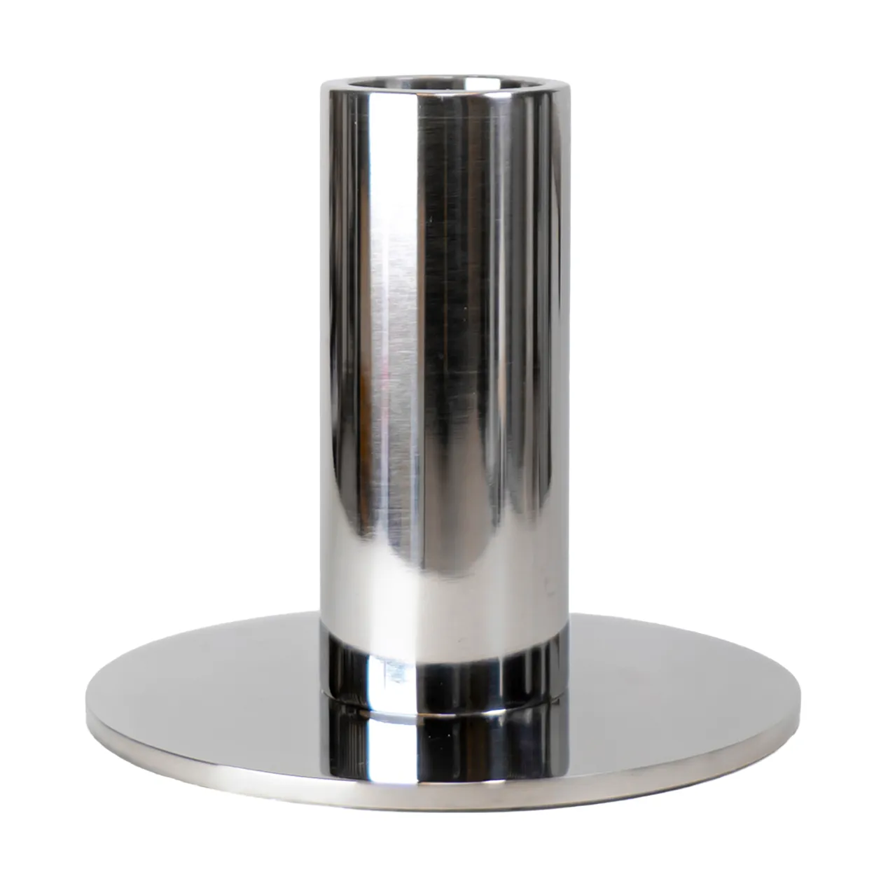 Cooee candle holder low 7 cm, Stainless steel Cooee Design