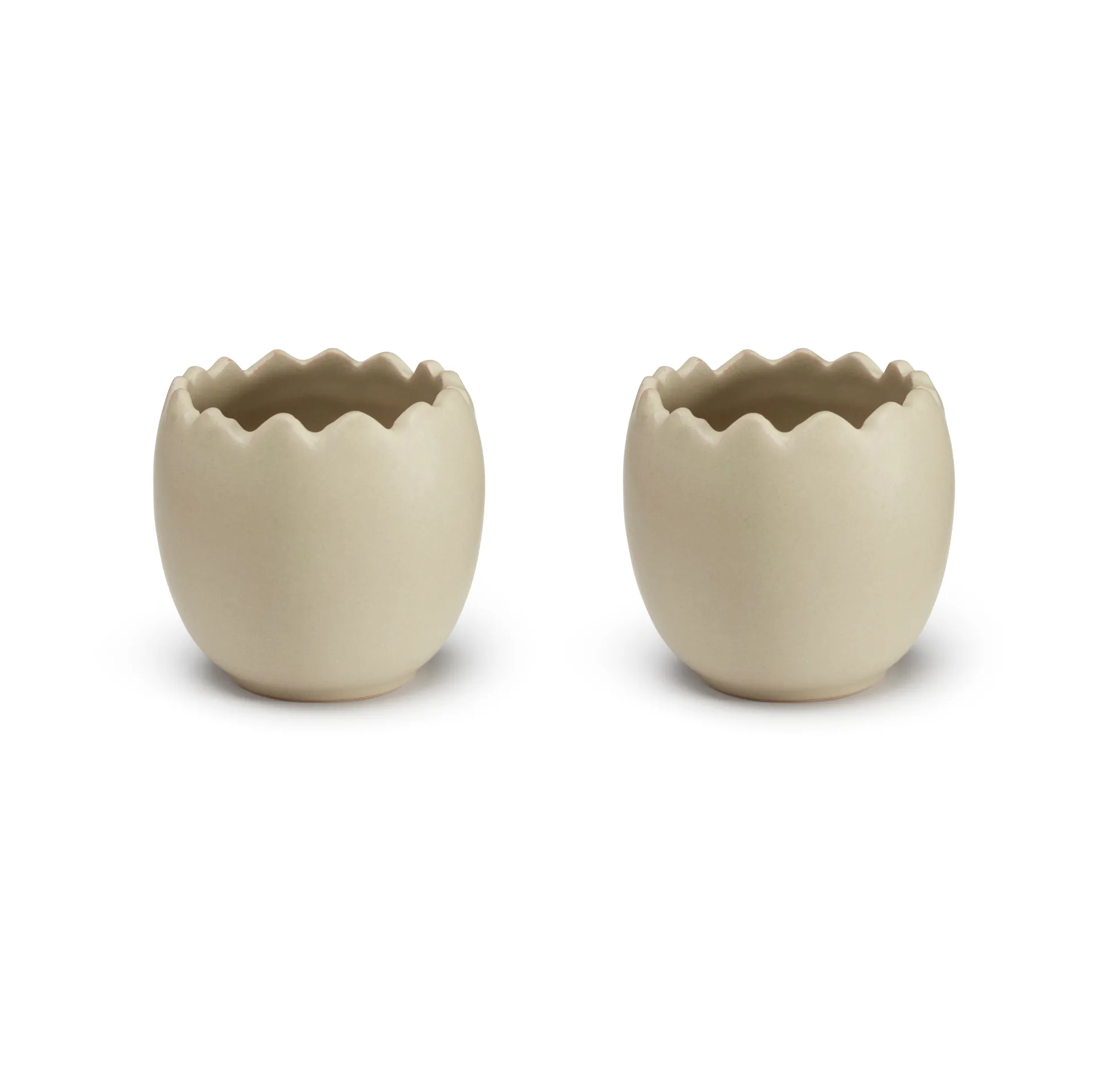 Cooee egg cup 2-pack, Sand Cooee Design