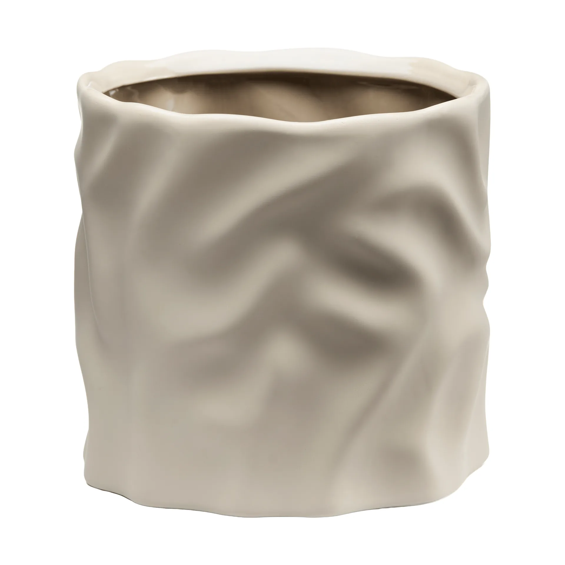 Drift desert flower pot, Sand, medium Ø17.5 cm Cooee Design