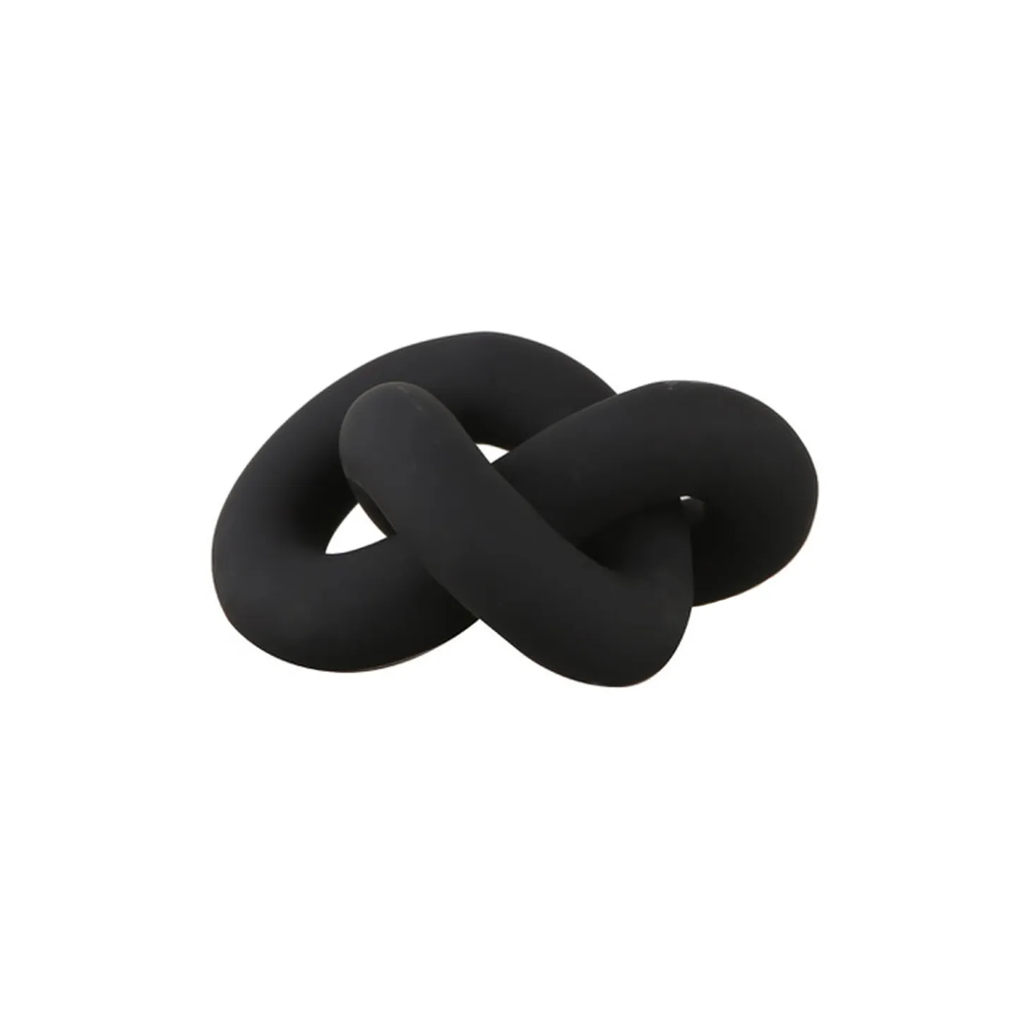 Knot Table small decoration, black Cooee Design