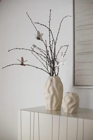 Paper bird decoration hanging 2-pack - Natural - Cooee Design
