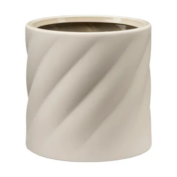 Twist plant pot - Sand, medium Ø19 cm - Cooee Design