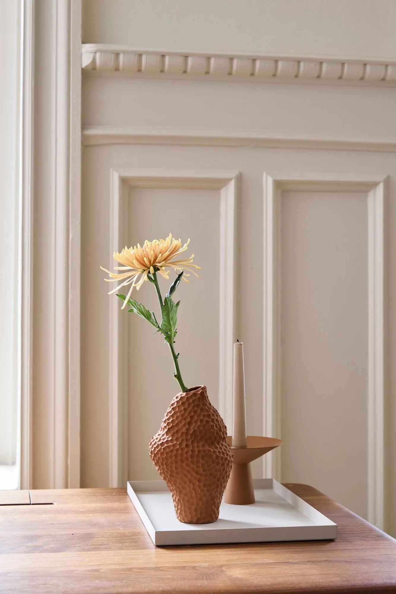 Uma candle sticks, Terracotta Cooee Design