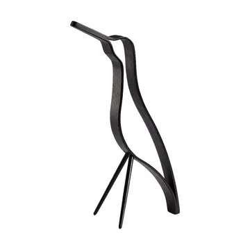 Woody Bird high 18 cm - Black stained oak - Cooee Design