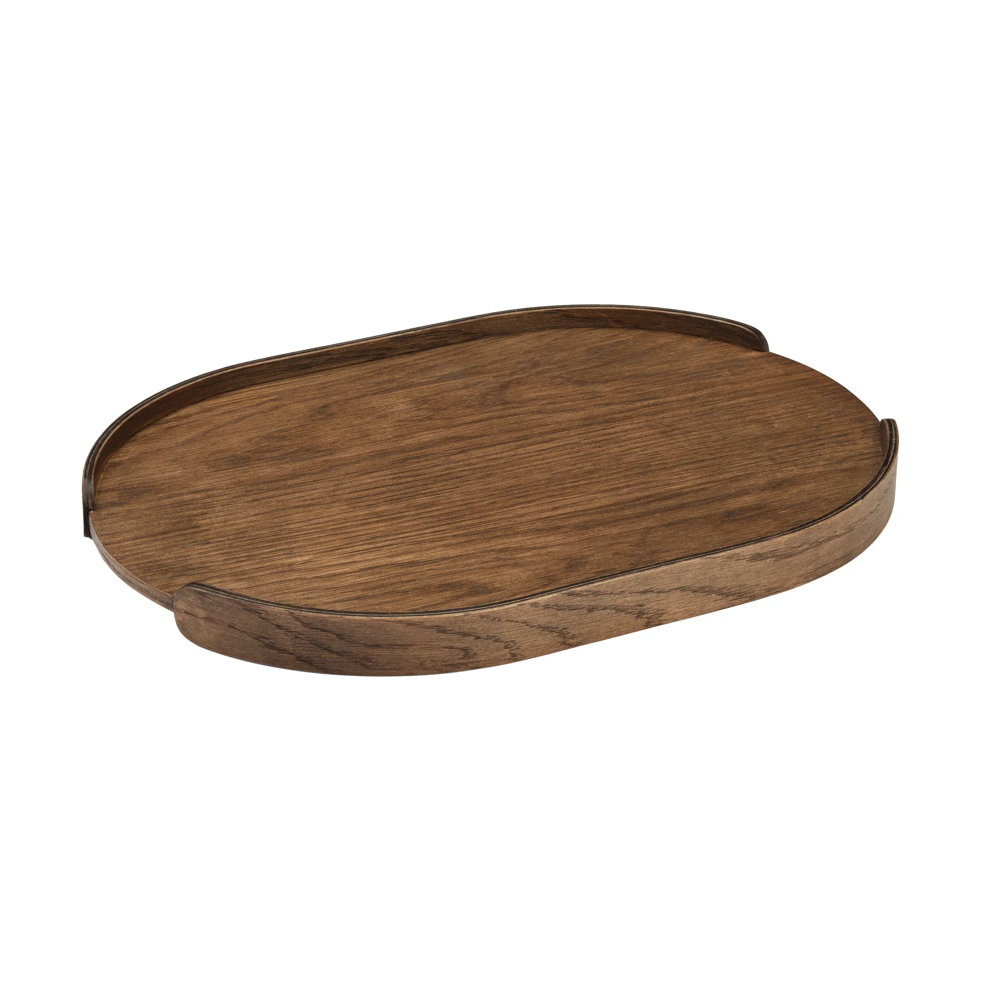 Woody tray, Dark stained oak, 28x40 cm Cooee Design