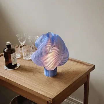 Soft Serve table lamp - Blueberry sorbet, Regular, 26 cm - Crème Atelier