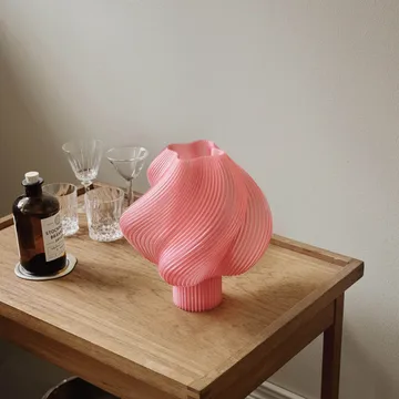 Soft Serve table lamp - Peach sorbet, Regular, 26 cm - Crème Atelier