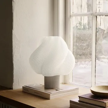 Soft Serve table lamp - Vanilla bean, Grande, 34 cm - Crème Atelier