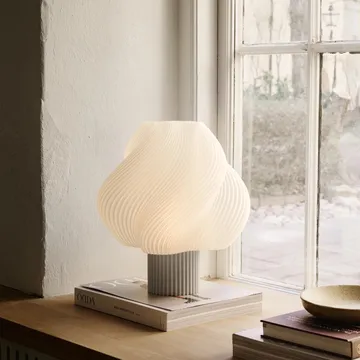 Soft Serve table lamp - Vanilla bean, Grande, 34 cm - Crème Atelier