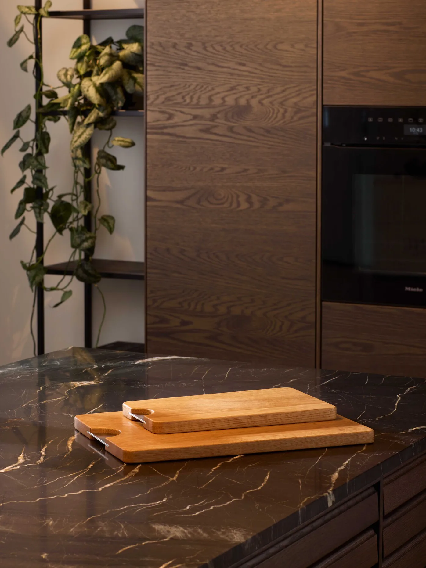 Champagne chopping board, Oak, large Crushgrind