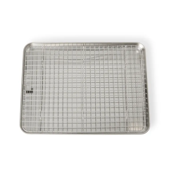 Culimat gastro container with cooling rack - Stainless steel, 40.5x30.5 cm - Culimat