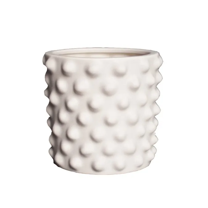 Cloudy flower pot greige, Mini Ø14 cm DBKD