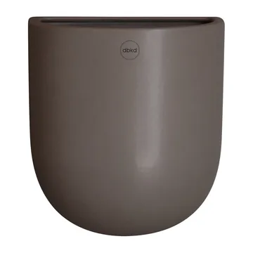 Cut wall-hang flower pot dust - Large 17 cm - DBKD