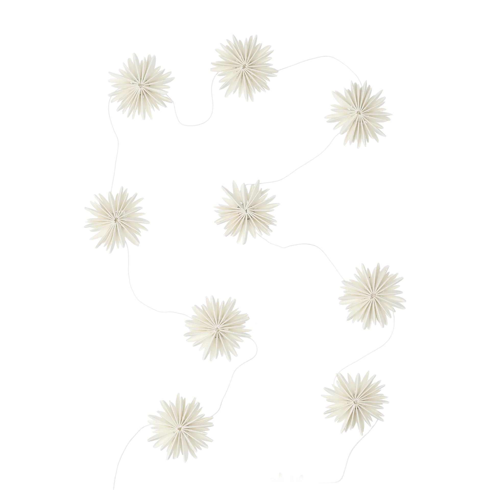 Garland flakes, White  DBKD