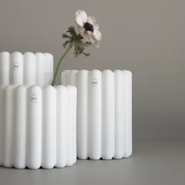 Mist flower pot small Ø19x19 cm - White - DBKD