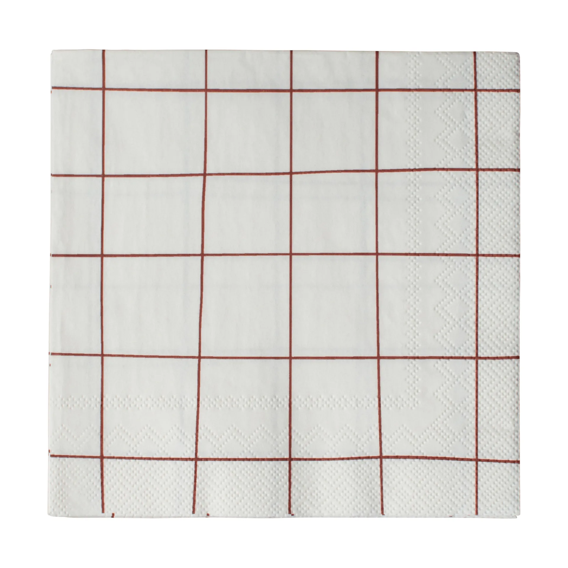 Square paper napkin 33x33 cm 20-pack, Dark red DBKD