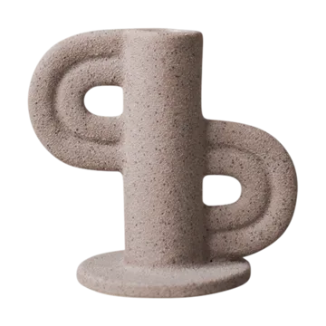 Swirl Slide candle holder - Nude - DBKD