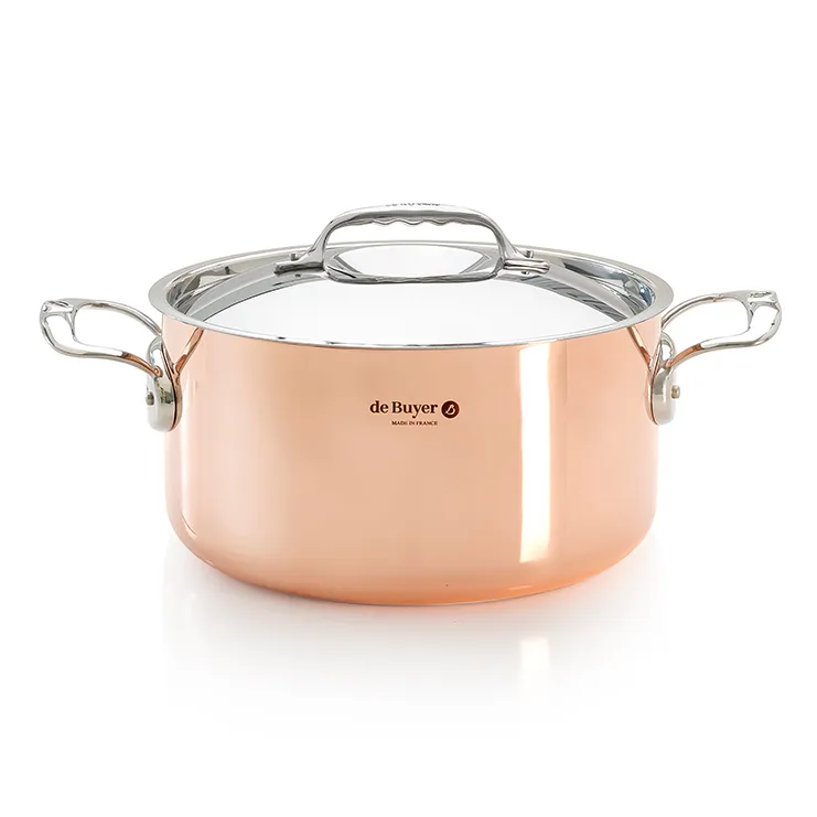 Prima Matera casserole with lid induction, 24 cm De Buyer