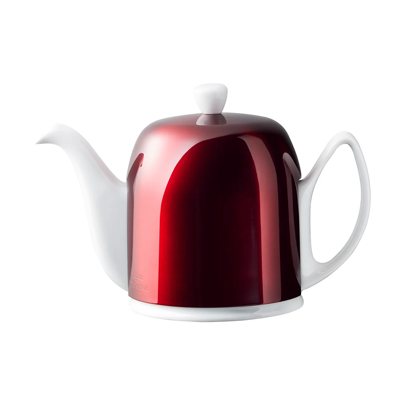 Salam teapot 1 L, Candy apple-White Degrenne