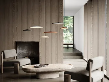 Artist pendant lamp Ø40 cm - Grey - Design For The People